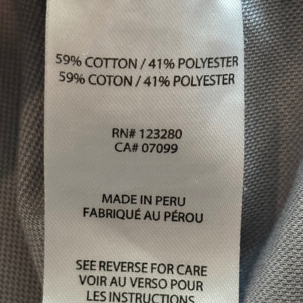 Travis Mathew Polo Shirt Mens Small Gray Beach Print AOP‎ Golf Casual Preppy - Picture 7 of 8
